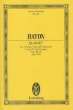 STRING QUARTET C MAJOR OP 542 HOBIII 57