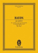 STRING QUARTET D MAJOR OP 204 HOB III 34