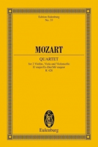 STRING QUARTET EB MAJOR KV 428