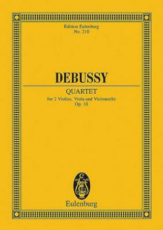 STRING QUARTET G MINOR OP 10