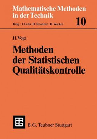 Methoden Der Statistischen Qualitatskontrolle