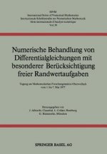 Numerische Behandlung Von Differentialgleichungen Mit Besonderer Ber cksichtigung Freier Randwertaufgaben