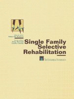 Single Family Selective Rehabilitation