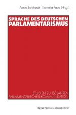Sprache Des Deutschen Parlamentarismus