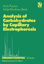 Analysis of Carbohydrates by Capillary Electrophoresis