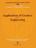 Applications of Geodesy to Engineering