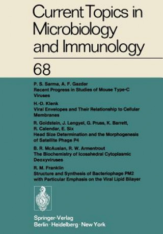 Current Topics in Microbiology and Immunology / Ergebnisse der Mikrobiologie und Immunitatsforschung