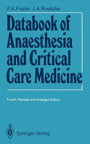 Databook of Anaesthesia and Critical Care Medicine