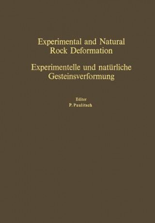 Experimental and Natural Rock Deformation / Experimentelle und Naturliche Gesteinsverformung