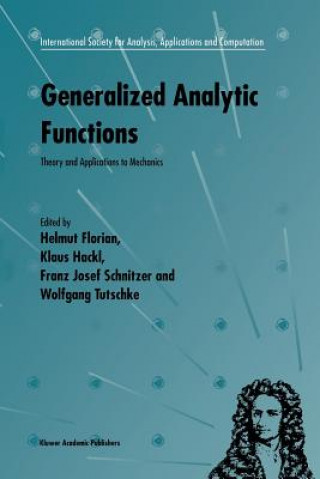 Generalized Analytic Functions