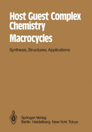 Host Guest Complex Chemistry Macrocycles