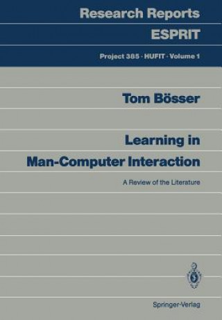 Learning in Man - Computer Interaction : a Review