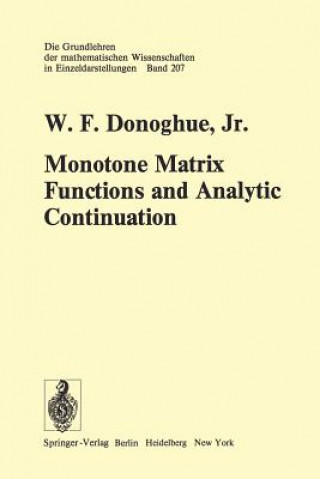 Monotone Matrix Functions and Analytic Continuation