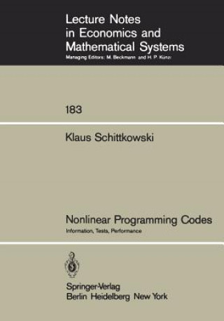 Nonlinear Programming Codes