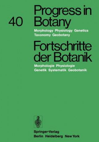Progress in Botany/Fortschritte der Botanik