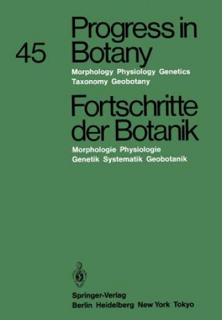 Progress in Botany / Fortschritte der Botanik