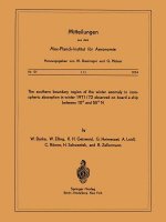 Southern Boundary Region of the Winter Anomaly in Ionospheric Absorption in Winter 1971/72 Observed on Board the Cargo Vessel 