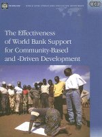 Effectiveness of World Bank Support for Community-based and Driven Development