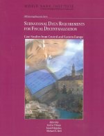 Subnational Data Requirements for Fiscal Decentralization