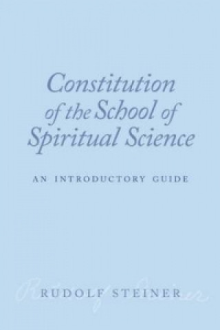 Constitution of the School of Spiritual Science