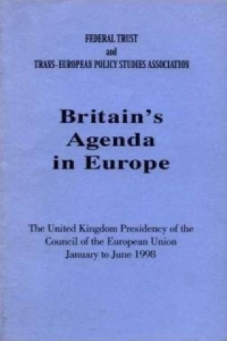 Britain's Agenda in Europe