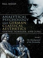 Analytical Psychology and German Classical Aesthetics: Goethe, Schiller, and Jung, Volume 1