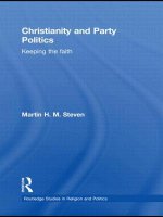 Christianity and Party Politics