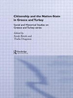 Citizenship and the Nation-State in Greece and Turkey