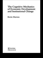 Cognitive Mechanics of Economic Development and Institutional Change