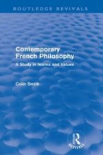 Contemporary French Philosophy (Routledge Revivals)