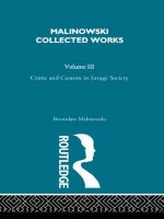 Crime and Custom in Savage Society
