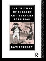 Culture of English Antislavery, 1780-1860