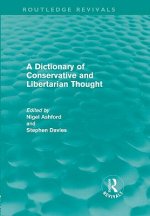 Dictionary of Conservative and Libertarian Thought (Routledge Revivals)