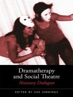 Dramatherapy and Social Theatre
