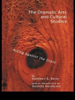 Dramatic Arts and Cultural Studies