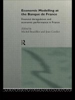 Economic Modelling at the Banque de France