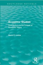 Economic Studies (Routledge Revivals)