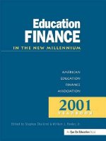 Education Finance in the New Millenium