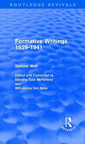 Formative Writings (Routledge Revivals)