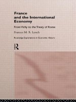 France and the International Economy