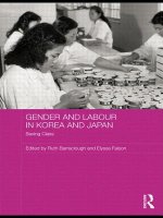 Gender and Labour in Korea and Japan