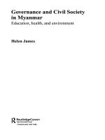 Governance and Civil Society in Myanmar