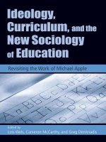 Ideology, Curriculum, and the New Sociology of Education