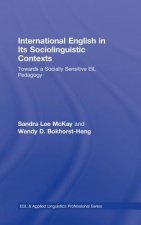 International English in Its Sociolinguistic Contexts