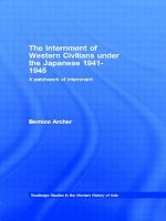 Internment of Western Civilians under the Japanese 1941-1945