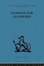 Learning for Leadership