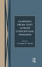 Learning From Text Across Conceptual Domains