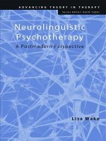 Neurolinguistic Psychotherapy