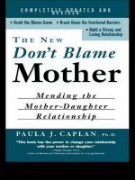 New Don't Blame Mother