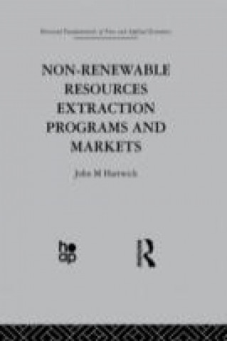 Non-Renewable Resources Extraction Programs and Markets